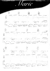 download the accordion score Marie in PDF format