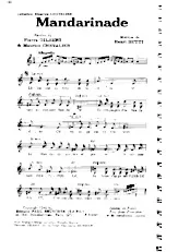 descargar la partitura para acordeón Mandarinade    en formato PDF