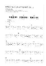 télécharger la partition d'accordéon Mambo n°5 (A little bit of) au format PDF