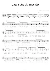 download the accordion score Les rois du Monde in PDF format