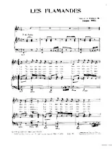 scarica la spartito per fisarmonica Les flamandes   in formato PDF