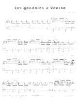 download the accordion score Les gondoles à Venise (Chant : Sheila et Ringo) in PDF format