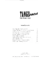 télécharger la partition d'accordéon Recueil : Tango Nuevo For Piano Solo (10 Tangos) au format PDF