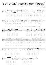 descargar la partitura para acordeón Le vent nous portera (Arrangement : Pierre Boinay) en formato PDF