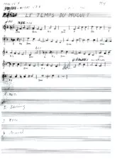 descargar la partitura para acordeón Le temps du muguet   en formato PDF