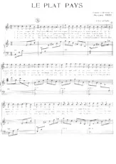 download the accordion score Le plat pays    in PDF format