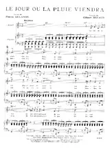download the accordion score Le jour où la pluie viendra in PDF format