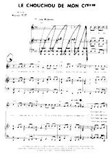 descargar la partitura para acordeón Le chouchou de mon cœur   en formato PDF