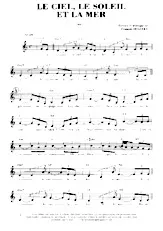 download the accordion score Le ciel le soleil et la mer (Slow) in PDF format