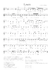 descargar la partitura para acordeón Laura   en formato PDF