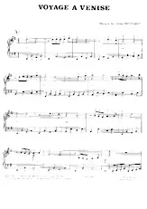 scarica la spartito per fisarmonica Voyage à Venise   in formato PDF