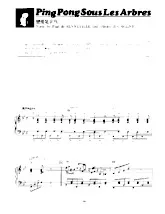 download the accordion score Ping pong sous les arbres    in PDF format