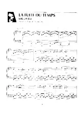 descargar la partitura para acordeón La fuite du temps  en formato PDF