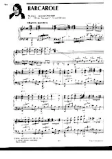 download the accordion score Barcarole (Arrangement : Olivier Toussaint et Gérard Salesses) in PDF format
