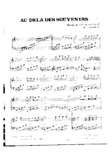 descargar la partitura para acordeón Au delà des souvenirs   en formato PDF