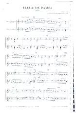 télécharger la partition d'accordéon Fleur de Pampa (Valse) (Pour deux accordéons) au format PDF