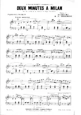 télécharger la partition d'accordéon Deux minutes à Milan (Sur les motifs de la chanson de Roger Vaysse) (Valse Musette) au format PDF