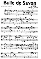 descargar la partitura para acordeón Bulle de savon (Java) en formato PDF