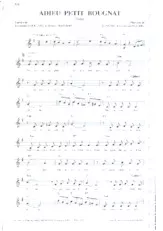 descargar la partitura para acordeón Adieu petit bougnat (Valse) en formato PDF