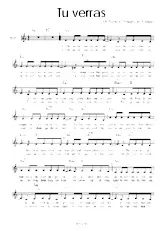 descargar la partitura para acordeón Tu verras (Arrangement : P Gasser) en formato PDF