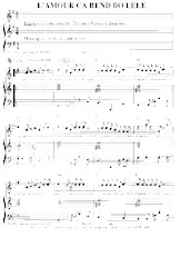 download the accordion score L'amour ça rend bo le le in PDF format