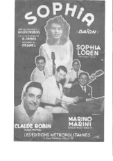 télécharger la partition d'accordéon Sophia (Baïon) au format PDF
