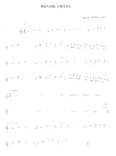 descargar la partitura para acordeón Minor Swing    en formato PDF