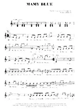 download the accordion score Mamy Blue (Chant : Nicoletta) in PDF format