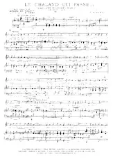 descargar la partitura para acordeón Le chaland qui passe (Parlami d'amore Mariù) (Valse Chantée) en formato PDF