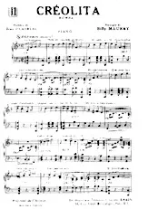 descargar la partitura para acordeón Créolita (Rumba) en formato PDF