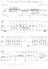 descargar la partitura para acordeón On a little street in Singapore en formato PDF