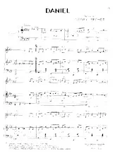 descargar la partitura para acordeón Daniel (Slow) en formato PDF