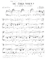 download the accordion score Où êtes vous (Ti guardero nel cuore) (Slow) in PDF format