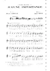 download the accordion score Aucune importance in PDF format