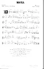 scarica la spartito per fisarmonica Maria (Slow) in formato PDF