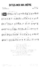 download the accordion score Dites moi ma mère (Marche) in PDF format