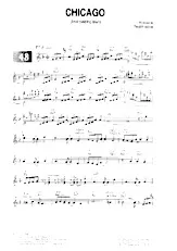 télécharger la partition d'accordéon Chicago (That toddling town) (Fox) au format PDF