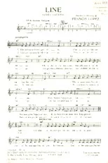 descargar la partitura para acordeón Line (Samba Calypso) en formato PDF