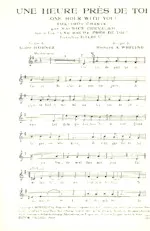 download the accordion score Une heure près de toi (One hour with you) (Fox Trot Chanté) in PDF format