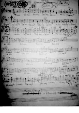 download the accordion score Ya vstretil vas (Relevé Manuscrit) in PDF format