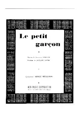 descargar la partitura para acordeón Le petit garçon en formato PDF