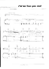 download the accordion score J' m'en fous pas mal in PDF format