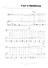 descargar la partitura para acordeón C'est à Hambourg (Chant : Edith Piaf) en formato PDF
