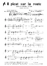télécharger la partition d'accordéon Il pleut sur la route (Auch in trüben Tagen) (Tango Chanté) au format PDF