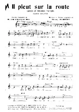 descargar la partitura para acordeón Il pleut sur la route (Auch in trüben Tagen) (Tango Chanté) en formato PDF