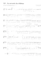 download the accordion score La servante du château in PDF format