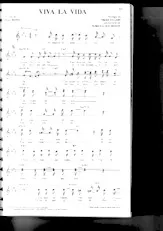 descargar la partitura para acordeón Viva la vida (Arrangement : Michel-Yves Kochmann) en formato PDF