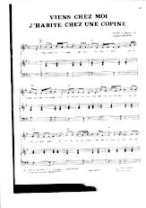 download the accordion score Viens chez moi j'habite chez une copine in PDF format