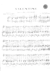 download the accordion score Valentine in PDF format