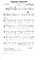 descargar la partitura para acordeón Tagada Pan Pan (La musique du régiment) (Marche) en formato PDF